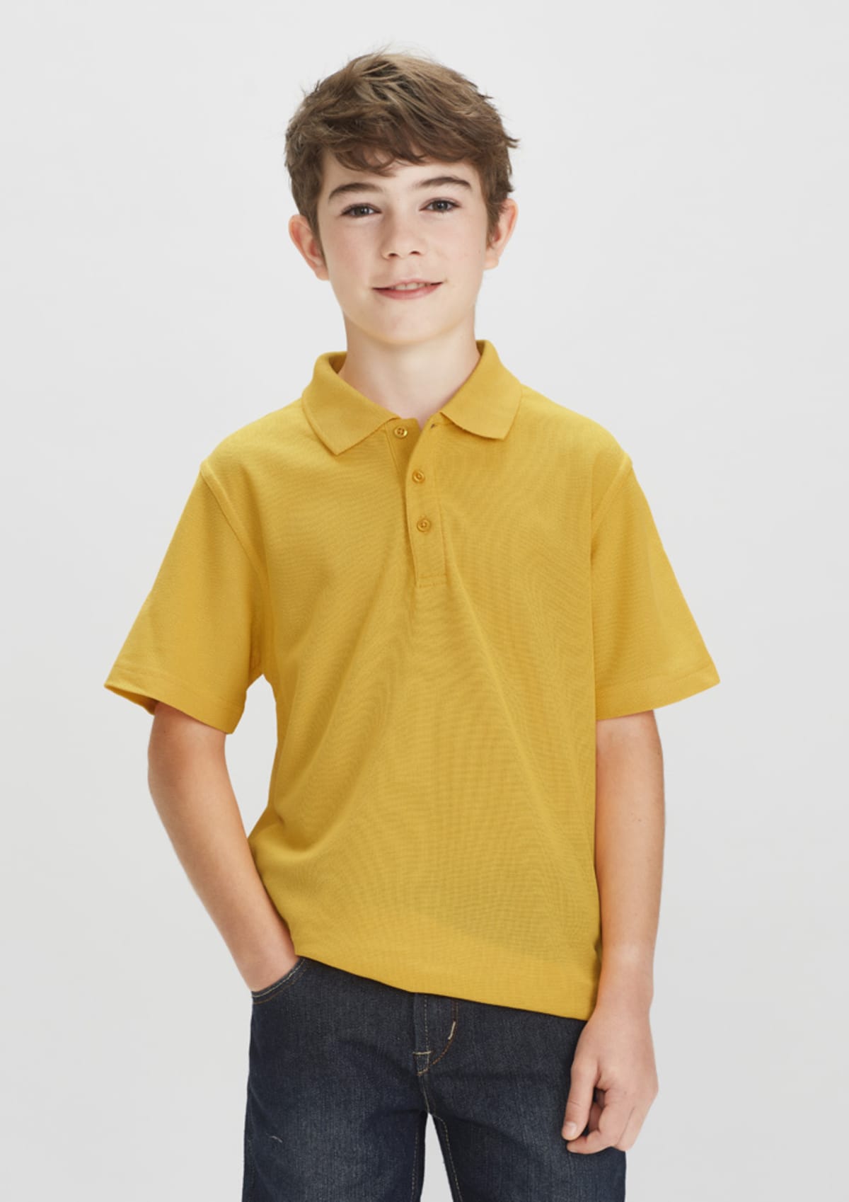 Kids Crew Short Sleeve Polo