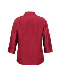 Oasis Ladies Plain 3/4 Sleeve Shirt