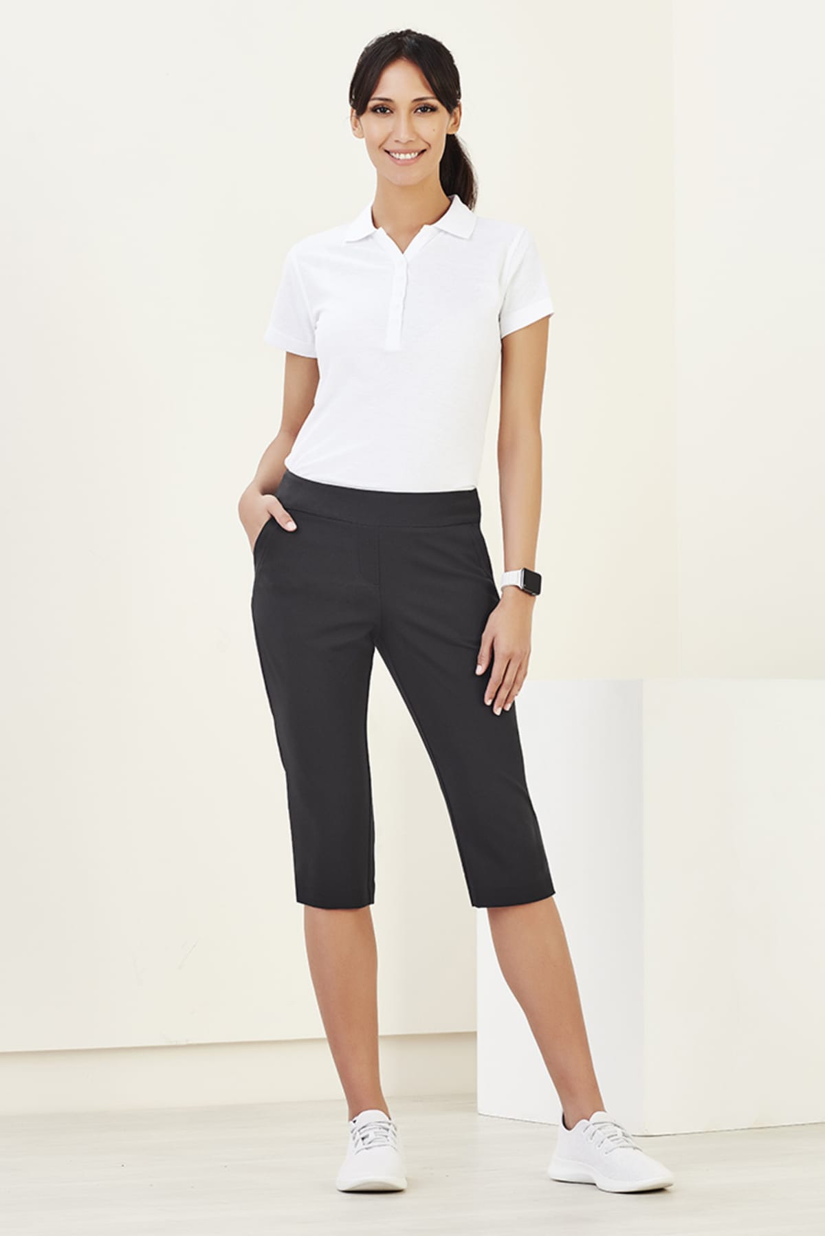 Womens Jane 3/4 Length Stretch Pant
