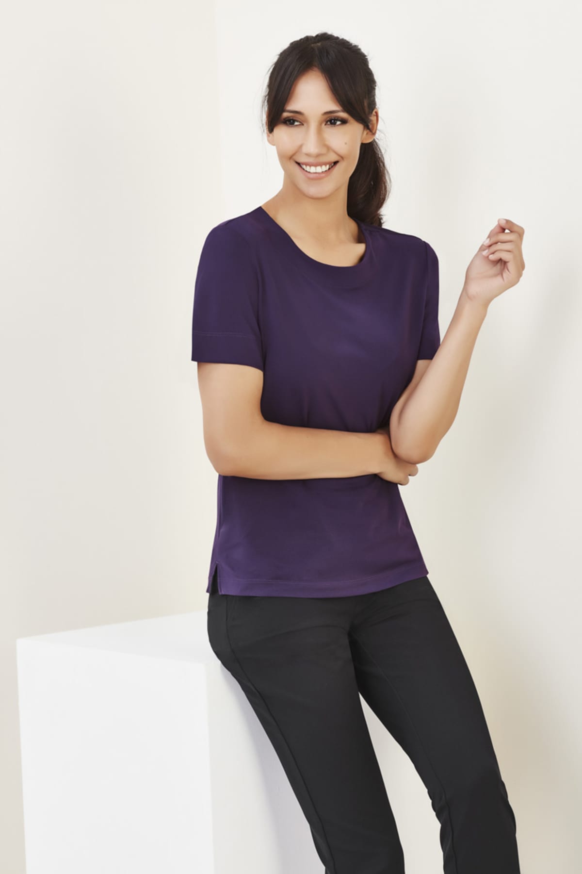 Womens Marley Short Sleeve Jersey Top