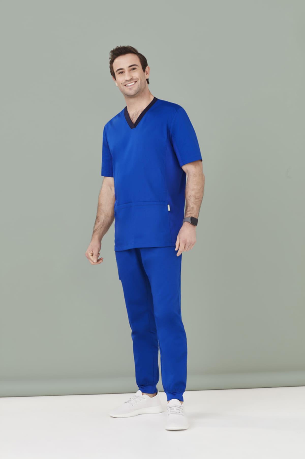 Mens Riley Slim Leg Jogger Scrub Pant