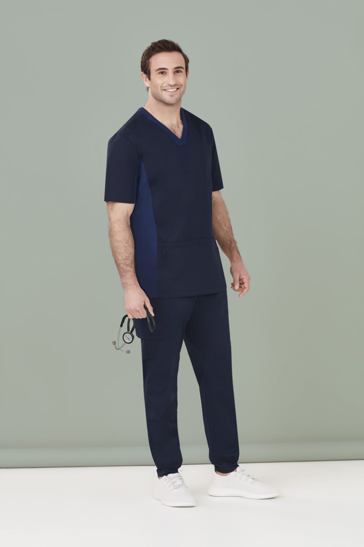 Mens Riley Slim Leg Jogger Scrub Pant