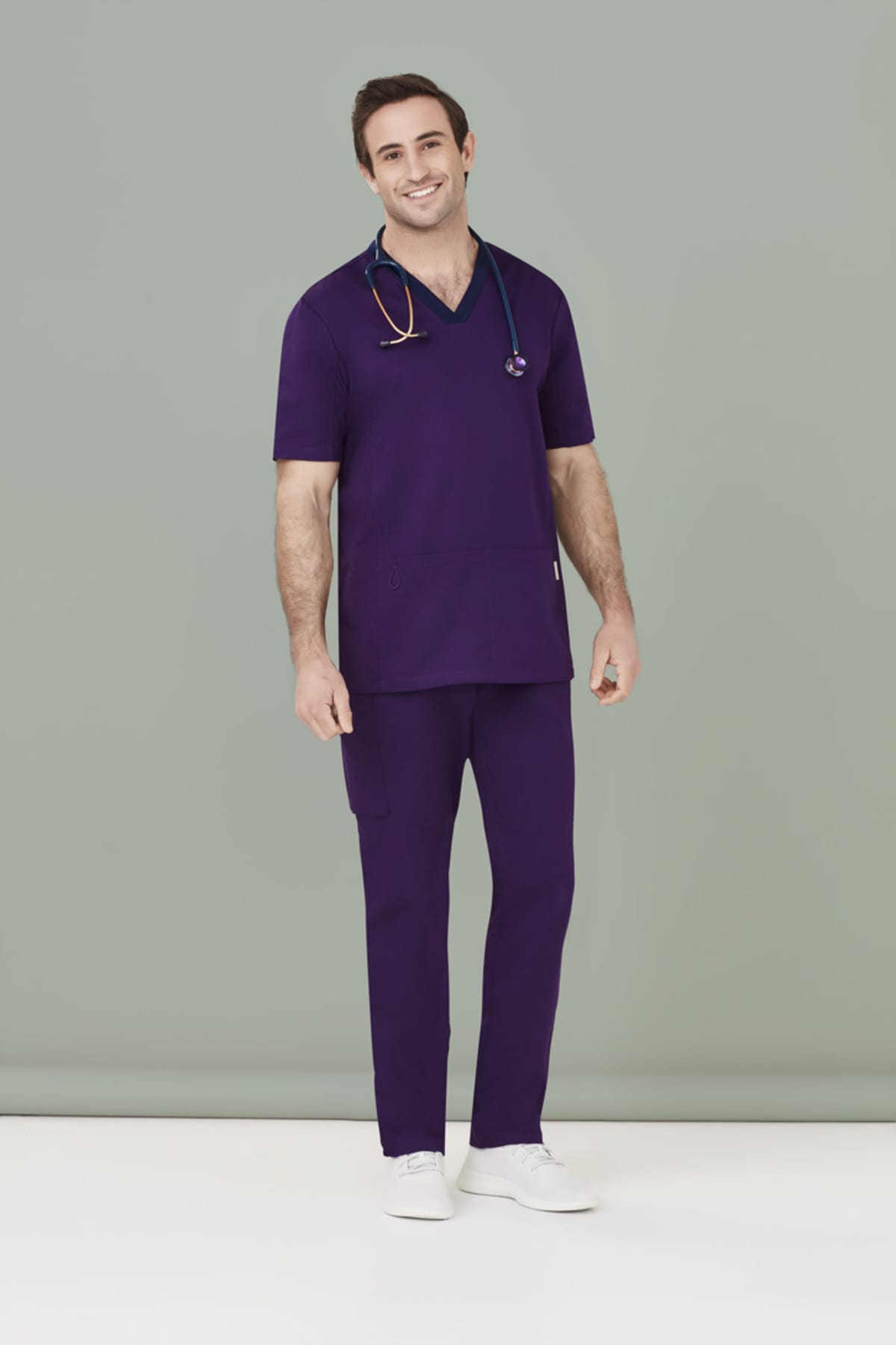 Mens Riley Straight Leg Scrub Pant