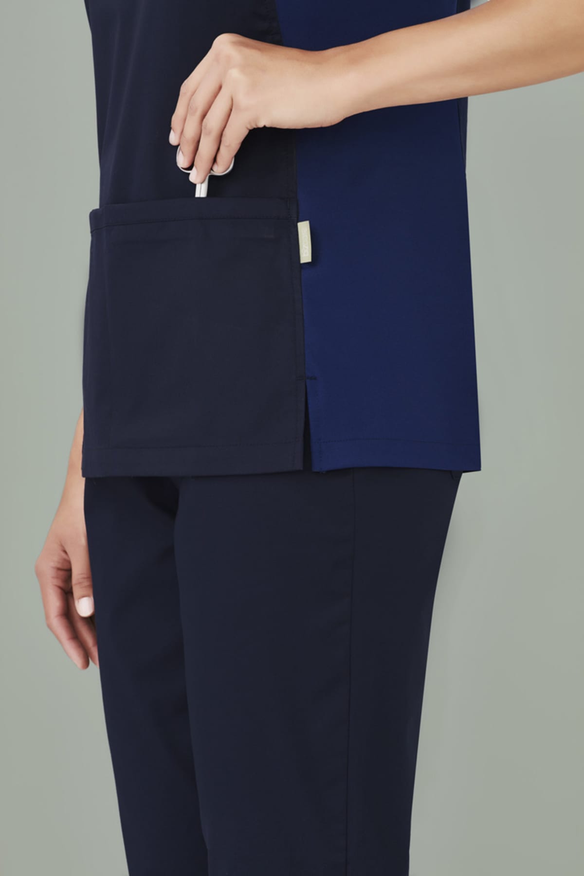 Womens Riley Stretch Scrub Top