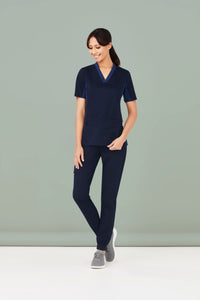 Womens Riley Stretch Scrub Top