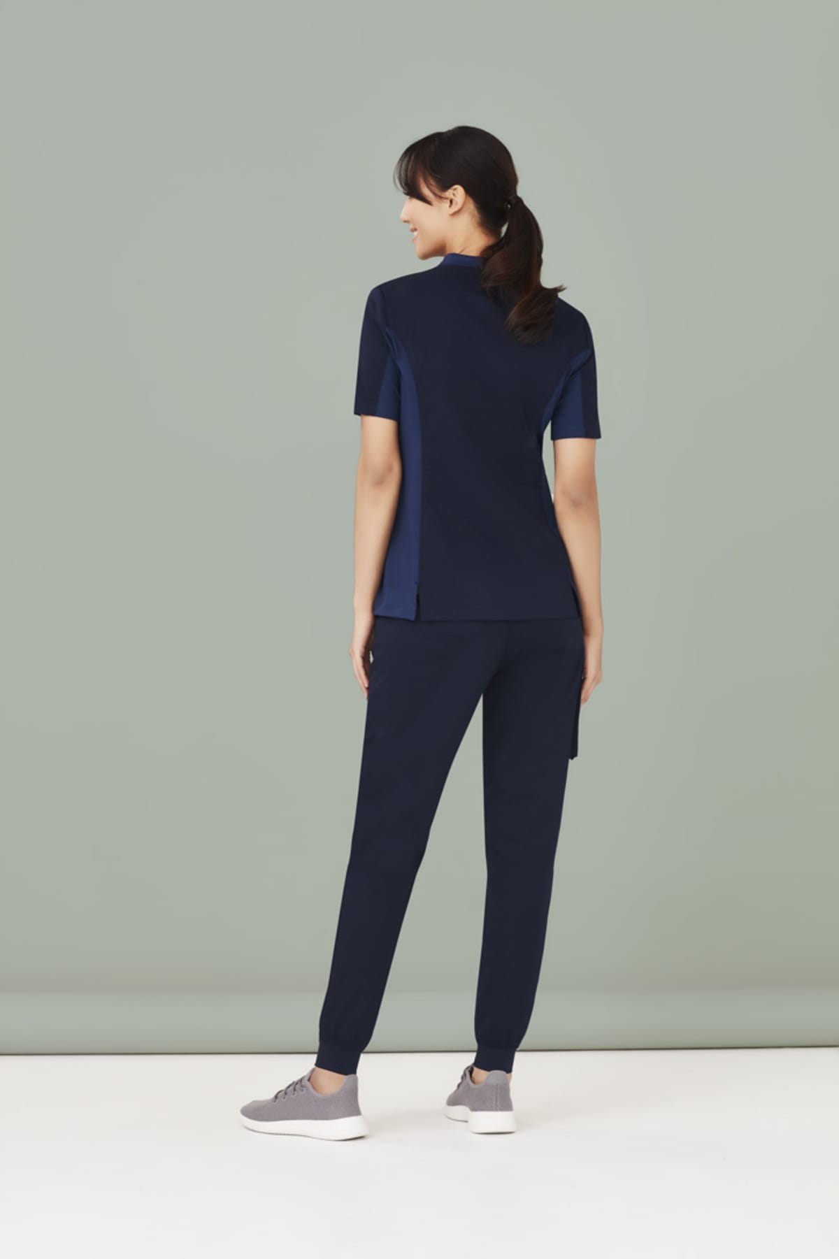 Womens Riley Stretch Scrub Top