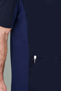 Mens Riley Stretch Scrub Top