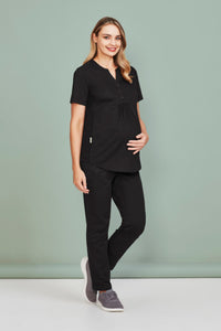 Womens Rose Tunic Scrub Top