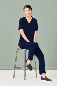 Womens Avery V-Neck Scrub Top