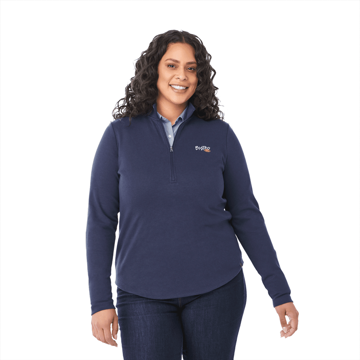 Rigi Eco Knit Quarter Zip - Womens