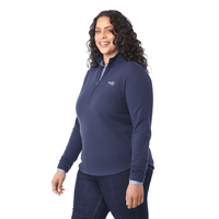 Rigi Eco Knit Quarter Zip - Womens