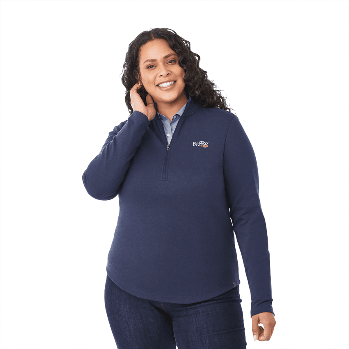 Rigi Eco Knit Quarter Zip - Womens