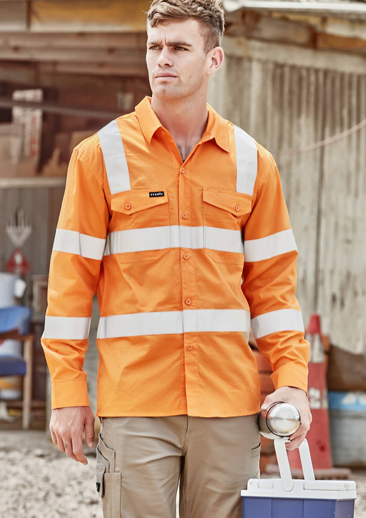 Mens Bio Motion VIC Rail Long Sleeve Shirt